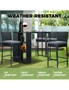 Livsip Outdoor Dining Set Patio Furniture Rattan Bar Table Chairs Bar Stools Set, hi-res