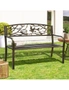 Livsip Garden Bench Park Lounge Patio Chair Backyard 3 Seater Outdoor Furniture, hi-res