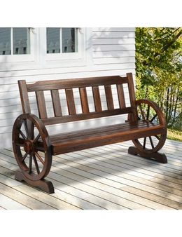 Livsip Garden Bench Wagon Chairs Outdoor Furniture Wheel Chair Backyard Lounge