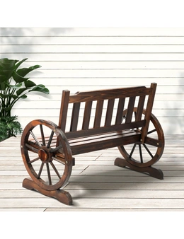 Livsip Garden Bench Wagon Chairs Outdoor Furniture Wheel Chair Backyard Lounge