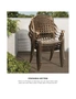 Livsip Outdoor Furniture Dining Chairs Cast Aluminium Garden Patio Chairs x2, hi-res