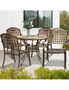 Livsip Outdoor Setting Dining Chairs Bistro Set Patio Garden Furniture 5 Piece, hi-res