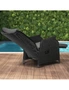 Livsip Sun Lounge Recliner Chairs Outdoor Furniture Patio Wicker Sofa 2 Piece, hi-res