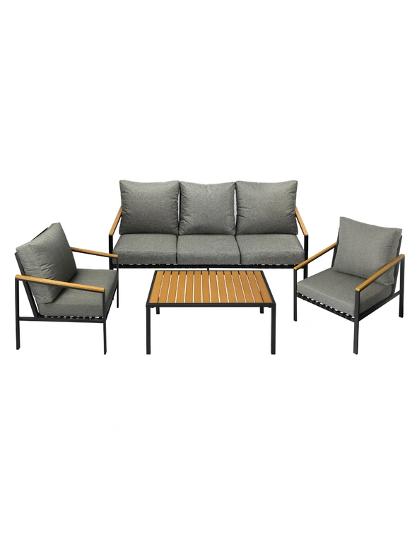 Livsip Outdoor Lounge Sofa Set Patio Furniture Table Chairs Garden Lounge Set, hi-res image number null