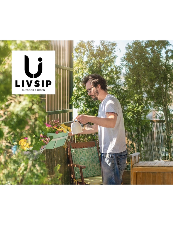 Livsip Outdoor Storage Box Garden Bench Wooden Container Chest Toy Cabinet XL, hi-res image number null