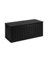 Livsip Outdoor Storage Box Bench 490L Cabinet Container Garden Deck Tool Grey, hi-res