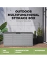Livsip Outdoor Storage Box 290L Cabinet Container Garden Shed Deck Tool Lockable, hi-res