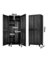 Livsip Outdoor Storage Cabinet Box Cupboard Garage Garden Adjustable Lockable, hi-res