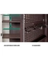 Livsip Outdoor Storage Cabinet Box Garage Cupboard Garden Adjustable Lockable, hi-res