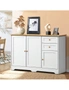 Oikiture Buffet Sideboard Cabinet Storage Cupboard Hallway Kitchen Drawers Table, hi-res