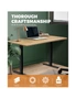 Oikiture Standing Desk 1.4m x 0.7m Height Adjustable Sit Stand Electric Motorised, hi-res