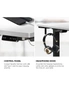 Oikiture Standing Desk Electric Height Adjustable Motorised Sit Stand Desk Rise, hi-res