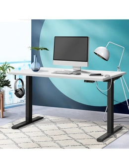 Oikiture Standing Desk Dual Motor Electric Height Adjustable Sit Stand Table
