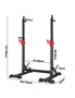 Finex Squat Rack Adjustable Barbell Rack Weight Bench Press Barbell Bar Stand, hi-res