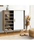 Oikiture Shoes Rack Shoe Storage Cabinet Organiser Sideboard Shelf Cupboard, hi-res