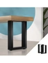 Oikiture 2X Coffee Dining Table Legs Bench Box DIY Steel Metal Industrial 40CM, hi-res