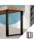 Oikiture 2X Coffee Dining Table Legs Bench Box Steel Metal Industrial 71 X 50CM, hi-res