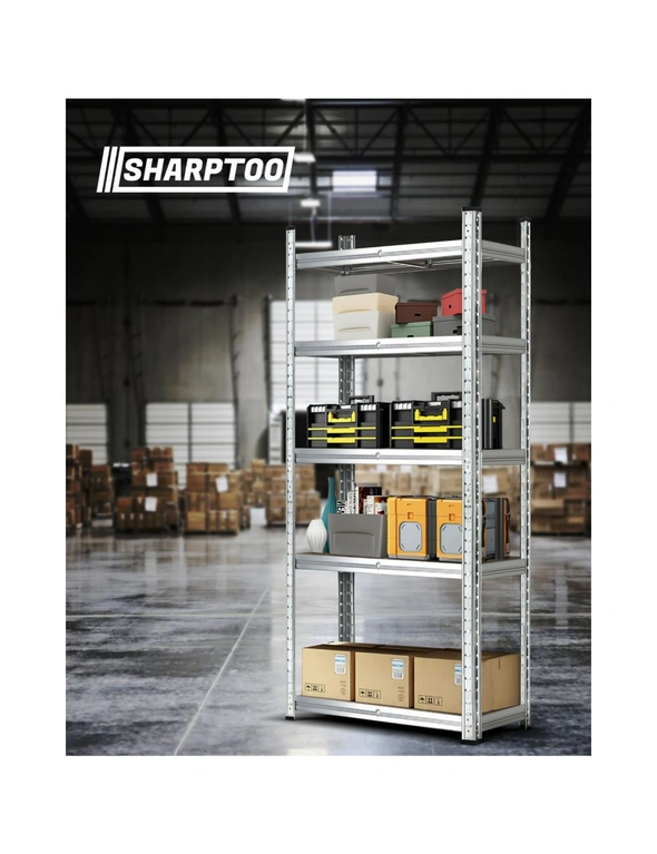 Sharptoo 3x1.5m Garage Shelving Shelves Warehouse Racking Storage Rack Pallet, hi-res image number null