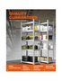 Sharptoo 4x1.5m Garage Shelving Shelves Warehouse Racking Storage Rack Pallet, hi-res