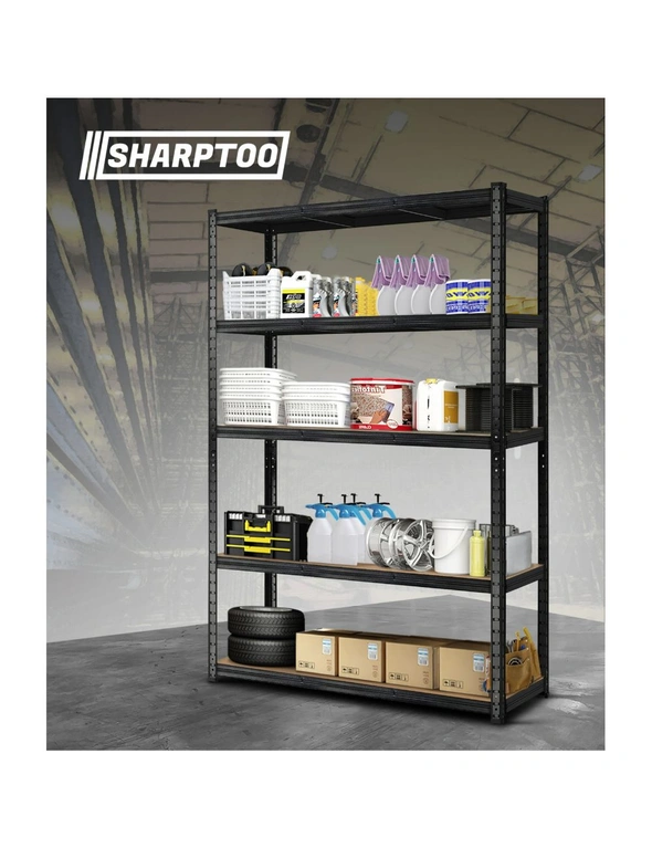 Sharptoo 2x1.8m Garage Shelving Shelves Warehouse Racking Storage Rack Pallet, hi-res image number null