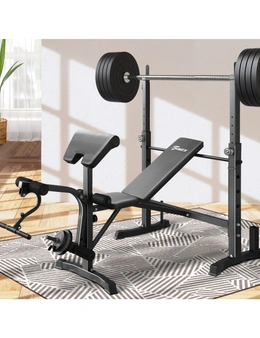 Finex Bench Press Weight Bench 10in1 Multi-Station Fitness Home Gym Equipment