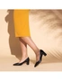 Airflex Sabrina Womens Leather Comfort Block Heel Pumps, hi-res