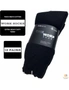 12 Pairs THICK WORK SOCKS Terry Cotton Extra Heavy Duty Outdoor Warm Mens BULK - Black - 6-11, hi-res