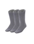 3 Pairs BAMBOO SOCKS Mens Heavy Duty Premium Thick Work Socks Cushion BULK - Navy Blue - 6-11, hi-res