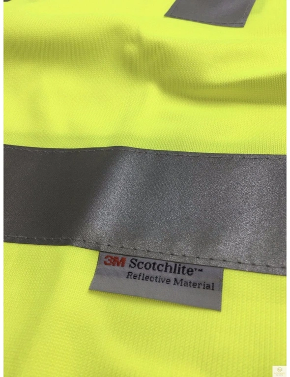 3M Reflective Tape Hi Vis Safety VEST Workwear Night & Day Use Safety Visibility - Orange - L/XL, hi-res image number null