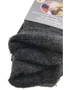 1 Pair Merino Wool Blend Woolen Work Socks Hiking Heavy Duty Warm Winter Thermal - Charcoal - 7-11, hi-res