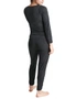 2pcs Womens Merino Wool Blend Top & Pants Thermal Set Leggings Long Johns Underwear - Beige - 10-12, hi-res