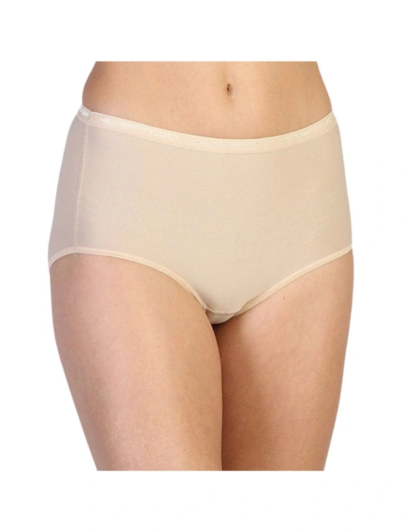 ExOfficio Give-N-Go Full Cut Brief Briefs Underwear Panties Womens Travel Undies - Nude - X-Small, hi-res image number null