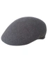 JACARU 100% Wool Felt Ivy Hat Australian Waterproof Drivers Flat 1850 Warm Aston - Black - Small (54-55cm), hi-res