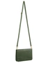 Pierre Cardin Ladies Clutch Leather Wallet Purse Cross Body Bag RFID Protected - Emerald, hi-res