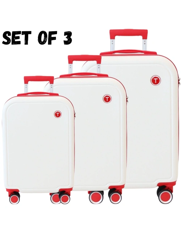 TPartner Hardshell Checked Luggage Bag Travel Trolley TSA 29
