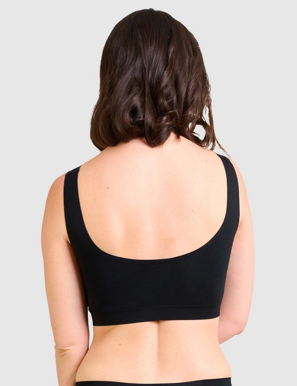 So Confort Seamless Wirefree Crop Top Bra