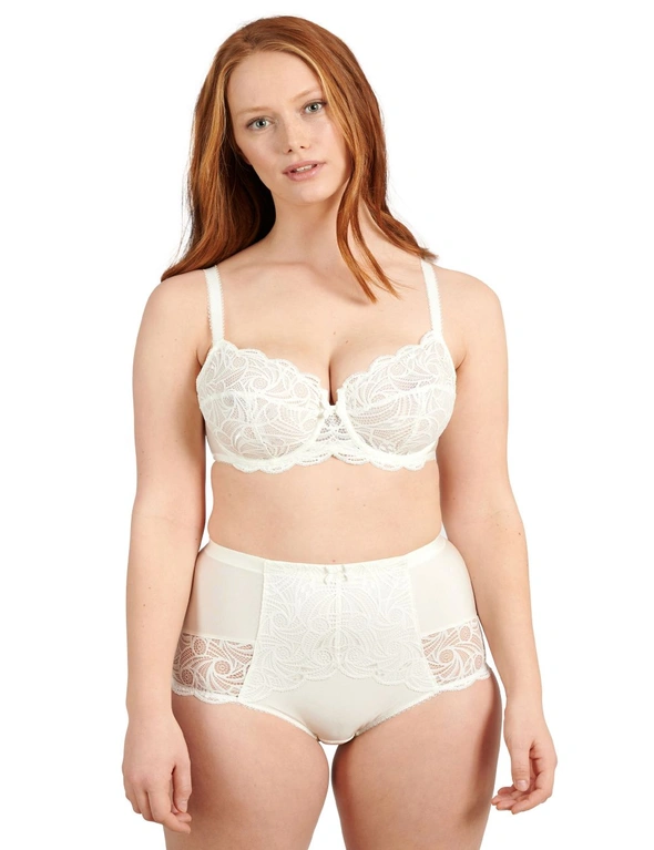 Ariane Lace & Microfiber High Waist Brief, hi-res image number null