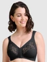 Clara Wirefree Front Closure Bra with Lace, hi-res
