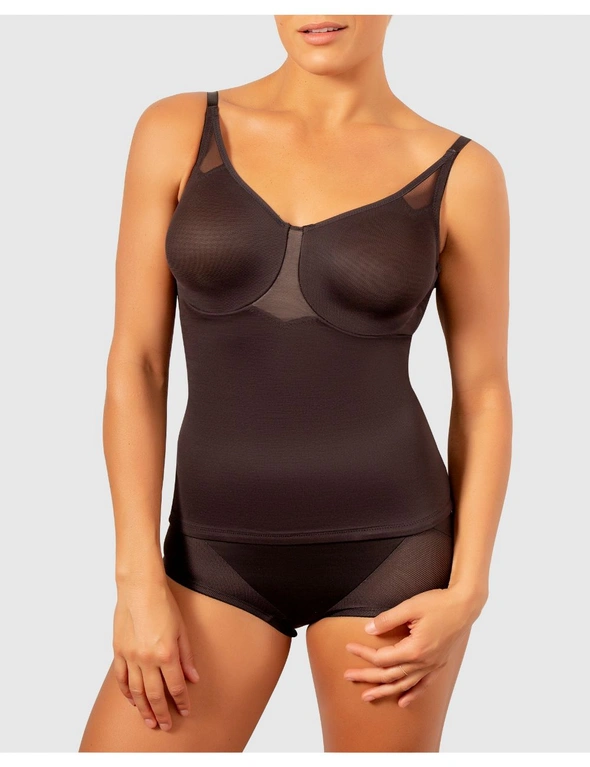 Miraclesuit Shapewear Sheer Shaping Sheer X-Firm Underwire Camisole, hi-res image number null