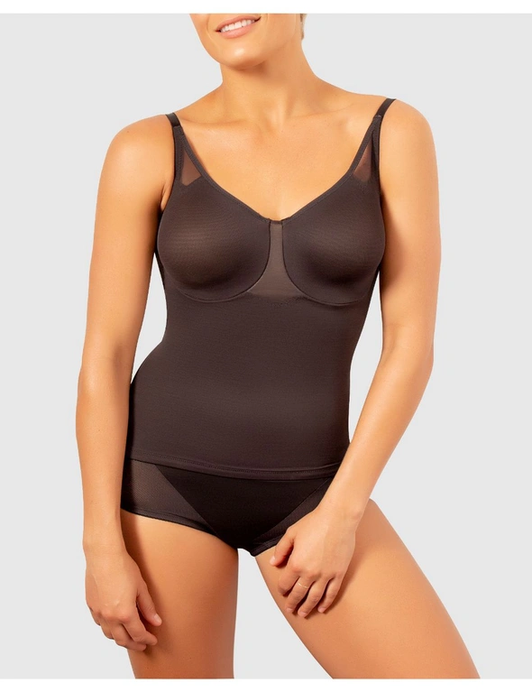 Miraclesuit Shapewear Sheer Shaping Sheer X-Firm Underwire Camisole, hi-res image number null