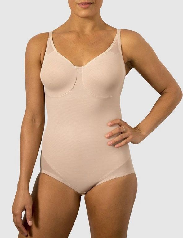 Miraclesuit Shapewear Sheer Shaping Sheer X-Firm Underwire Bodybriefer, hi-res image number null