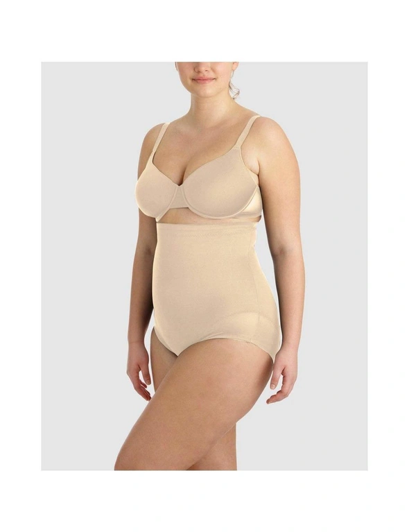 Miraclesuit Adjustable Fit-Plus High Waist Brief - Nude