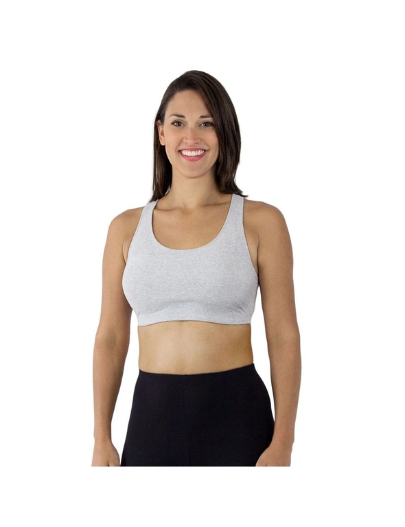 Leading Lady Serena Wirefree Full-Figure Sport Bra, hi-res image number null