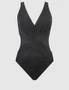 Illusionists Crossover Draped Shaping Swimsuit PLUS, hi-res
