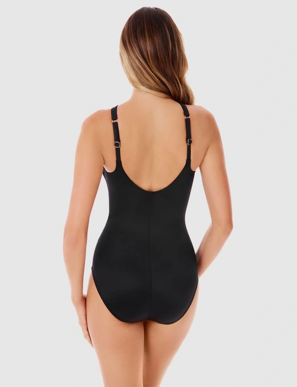 Rock Solid Aphrodite High Neck Shaping Swimsuit, hi-res image number null