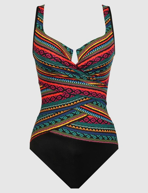 Layered Escape Underwired Shaping Swimsuit | Crossroads