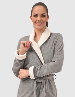 Montreux Shawl Collar Belted Cotton Robe