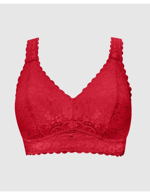 Adriana Wirefree Full Bust Lace Bralette, hi-res image number null