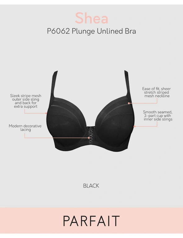 Shea Supportive Full Bust Plunge Bra, hi-res image number null