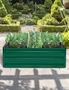 Costway Outdoor Raised Garden Bed Vegetable Planter Box Herbs Flower Yard Patio  100 x 80 x 30 cm, hi-res